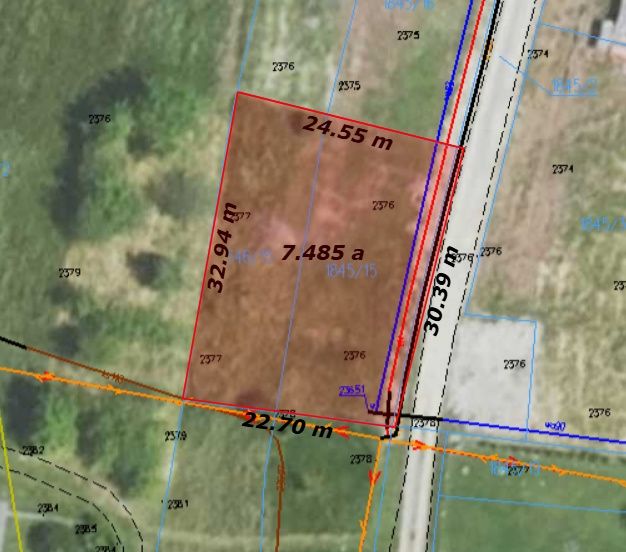Sprzedam działkę budowlaną  7,5 a– Klęczany, woj. podkarpackie