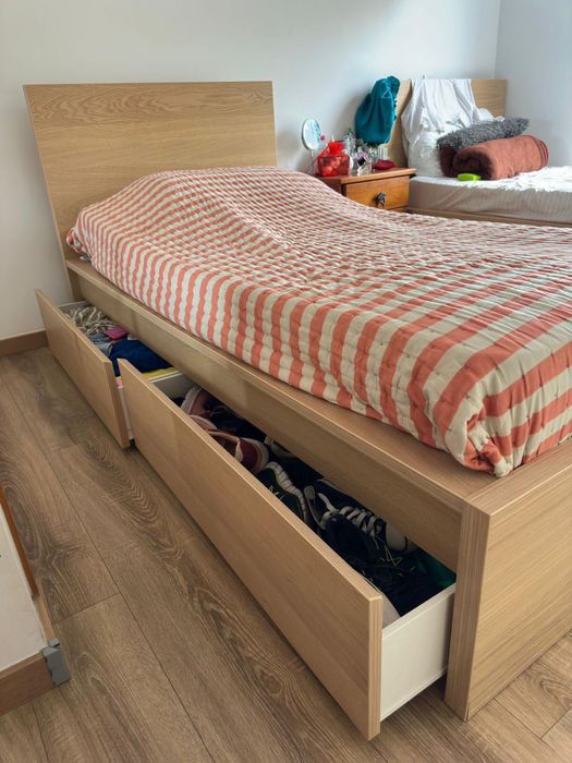 Camas individuais IKEA 90x200 cm – Excelente estado