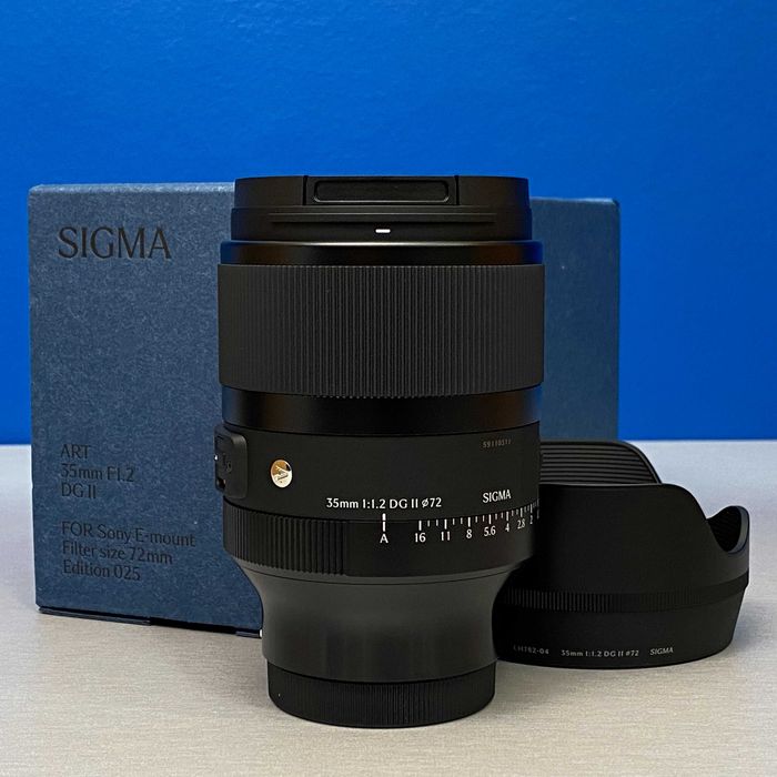 Sigma ART 35mm f/1.2 DG II | Sony FE | NOVA | 5 ANOS DE GARANTIA
