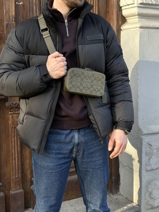 Мужская сумка Coach чоловіча сумка барсетка месенджер клатч планшетка