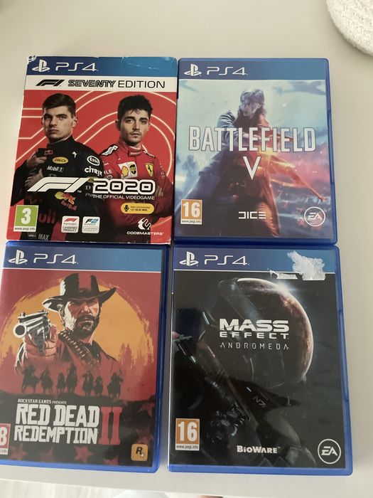 Lote de jogos PS4