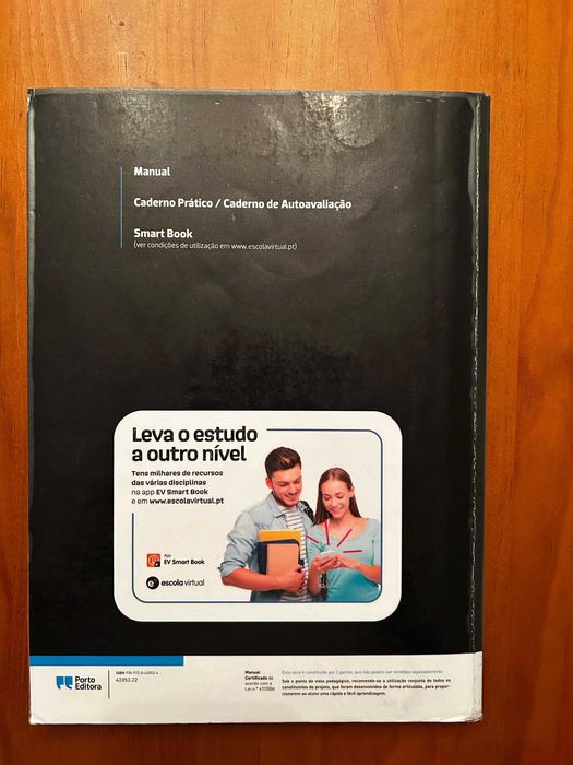 Livros de Matemática 10.º ano - Porto Editora