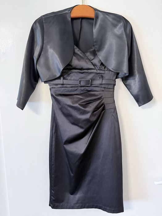 Sukienka tzw: mała czarna + bolerko