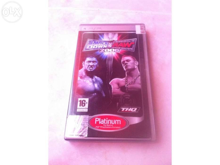 Jogo PSP SmackDown vs Raw - 2006