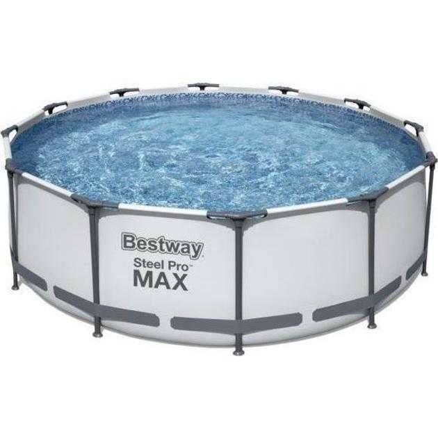 Каркасный бассейн Bestway 56418 Steel Pro Max 366х100 см Объем 9150лит