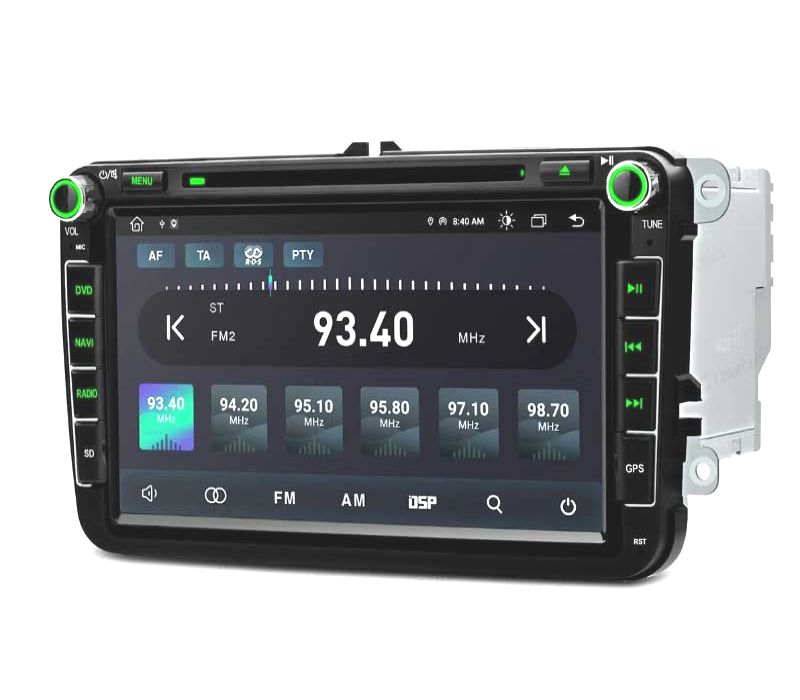 AUTO RADIO GPS ANDROID 14 PARA VOLKSWAGEN VW GOLF POLO PASSAT CADDY TOURAN USB GPS TACTIL HD