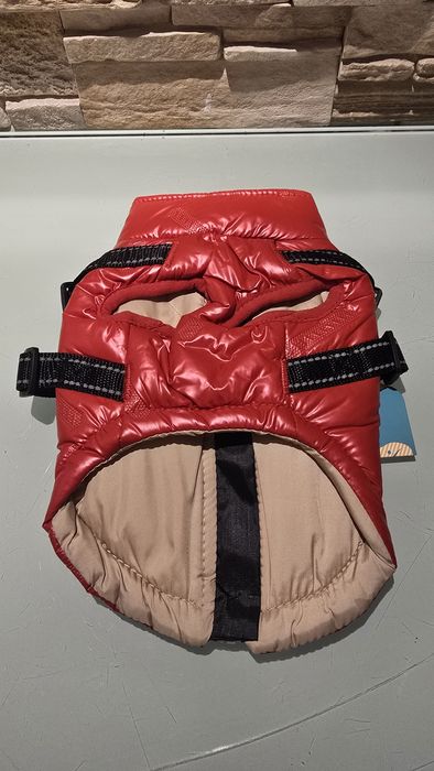 2 w 1: Wodoodporna kurtka i szelki dla Psa