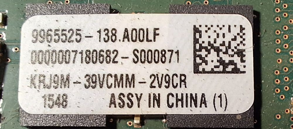 Pamięć 8GB 2Rx8 PC3 - 12800E - 11 - 13 - E3