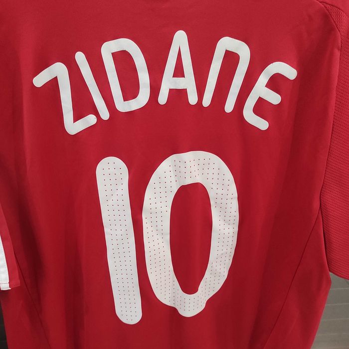 Francja Zidane  Football Shirt 2008 Adidas Koszulka Piłkarska  L