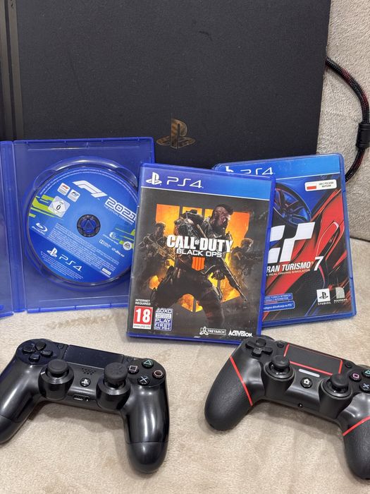 Sony ps4 pro Playstation 4 Pro 1 TB + 2 геймпади