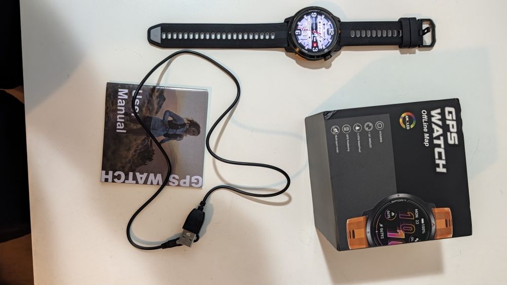 DT no1 G9 - Smartwatch com GPS