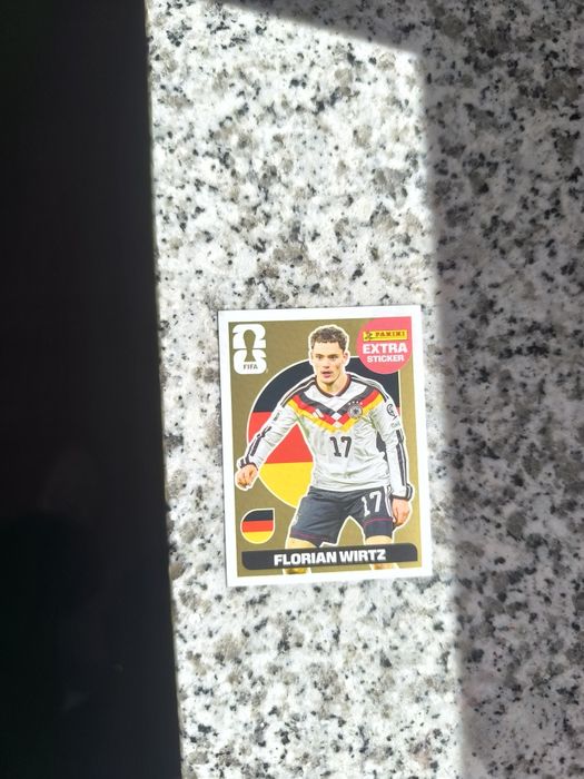 Florian Wirtz Golden Extra Sticker Mundial