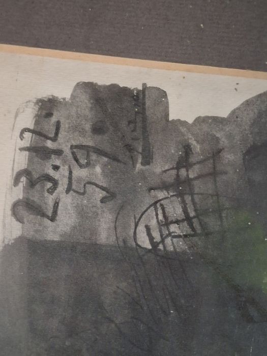 Litografia  Picasso emoldurada