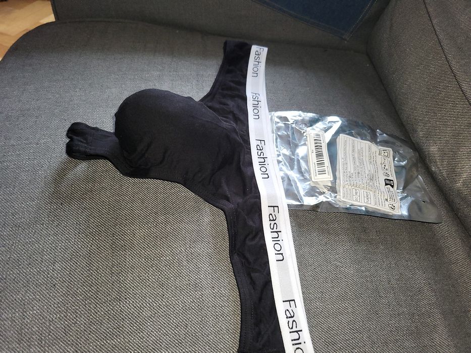 Super wygodne seksi stringi z kieszonką