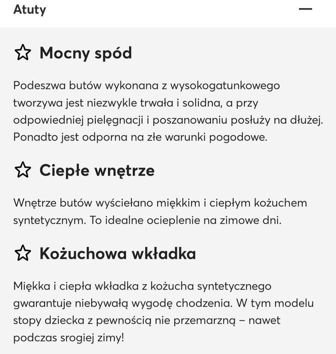 Nowe śniegowce rozmiar 21