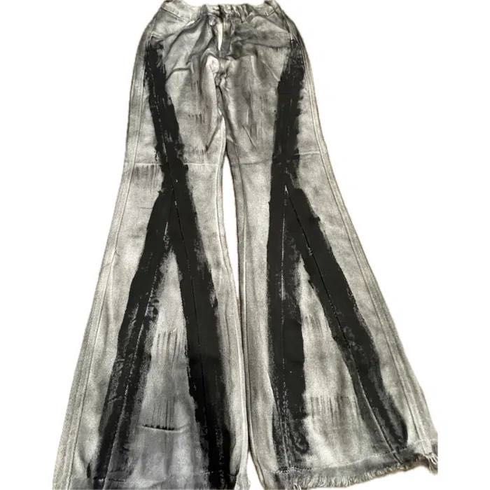 Denim Jeans w stylu Opium Rick Owens