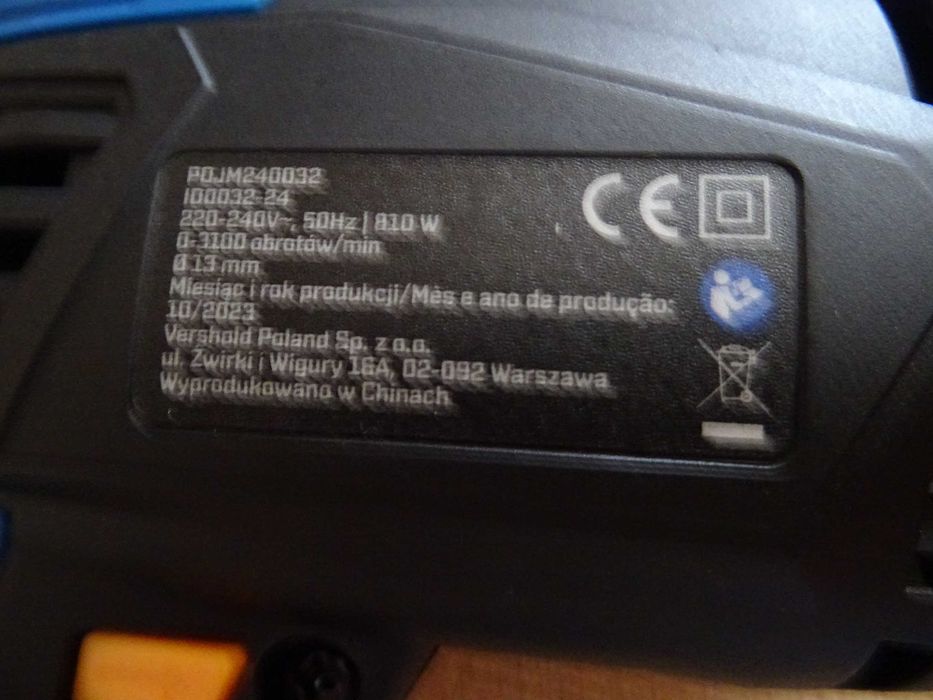 Berbequim Com Percursão 810W Novo