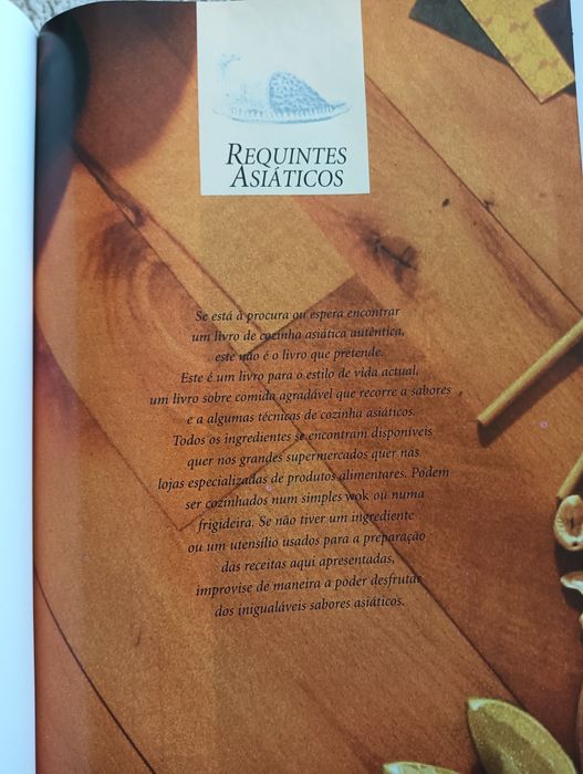 Requintes Asiático: Arroz -  massa - vegetais - molhos	Como Novo!