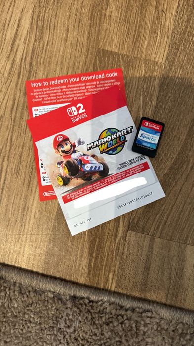 Nitendo Switch 2 (com 2 jogos incluidos)