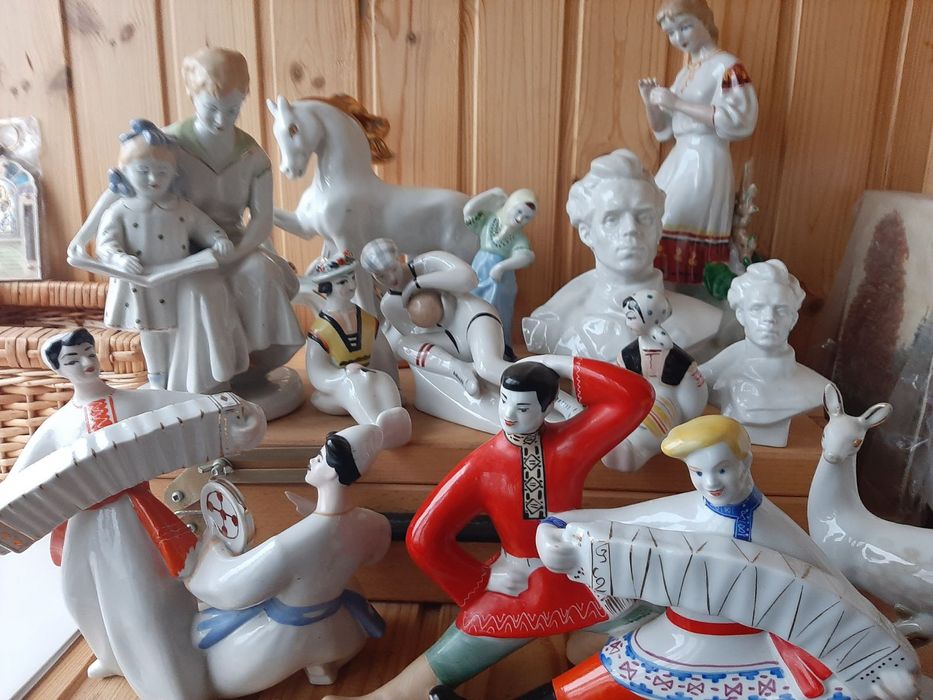 Фарфоровые статуэтки ссср