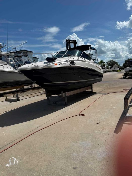motorówka Sea Ray Sundancer 240 2011 – 190 MTH, FL przyczepa 5.0 Mercruiser
