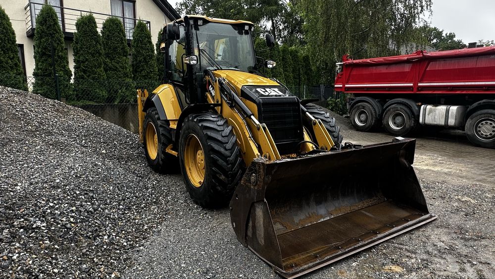 Koparkoładowarka Caterpillar 444f2 salon Pl pierwszy właściciel 2016r