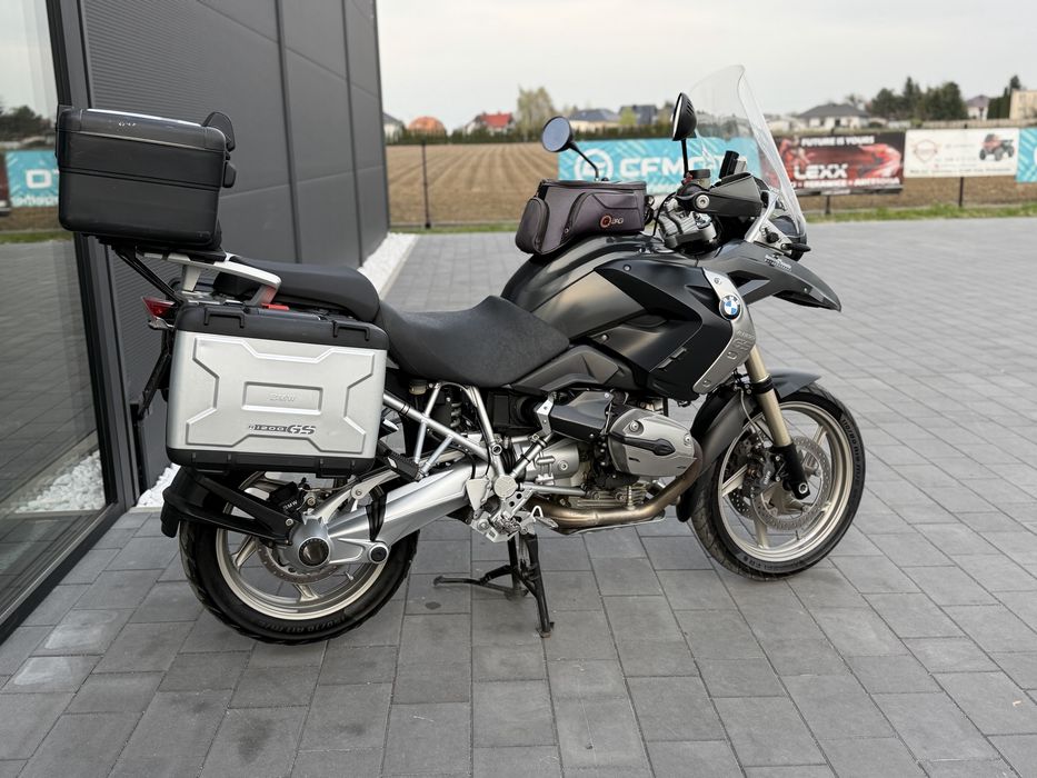 Bmw R1200gs z 2009r Niemcy 100% serwis 3 kufry torba
