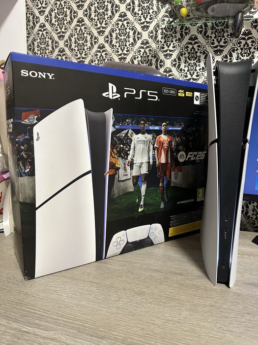 Нова Playstation 5 Slim 825 gb + 500 ІГОР