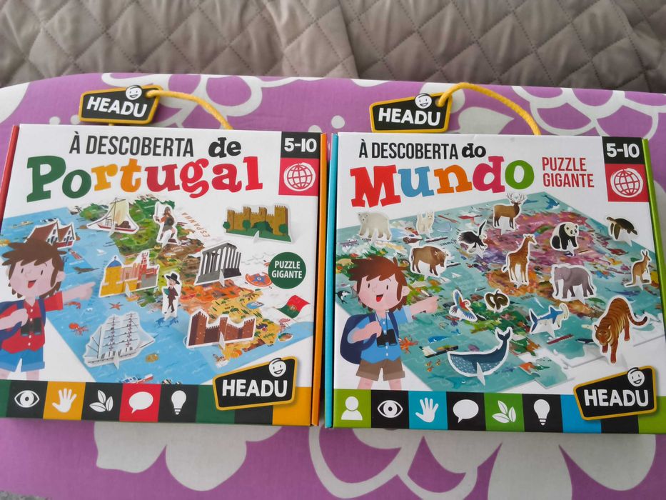 Puzzle gigante À descoberta de Portugal Headu