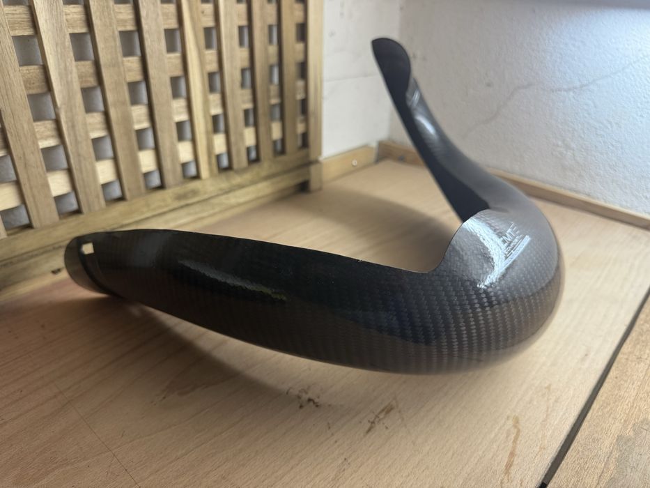 Protecao balao fibra carbono Novo 250/300motocross/enduro  2025 TBI