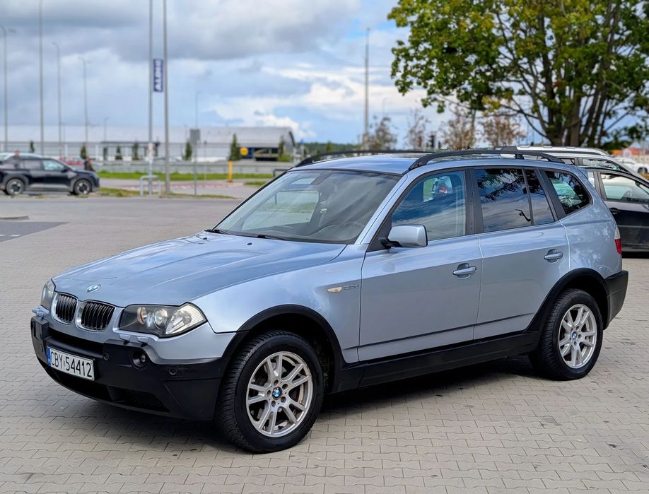 BMW X3 3.0d M57 218KM X-Drive Automat Navi Skóry Bixenon Ładny egzemplarz