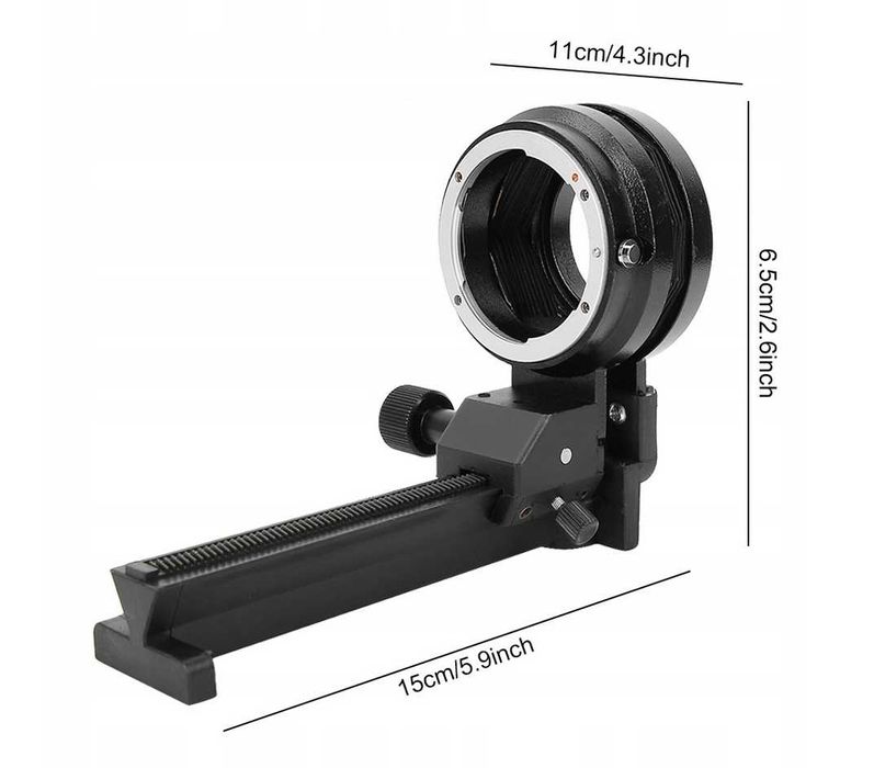 Fabrycznie nowy mieszek macro / makro do Nikon F