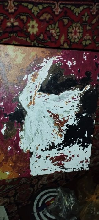 Картина акрилом по номерам