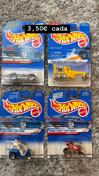 Hot Wheels - carrinhos