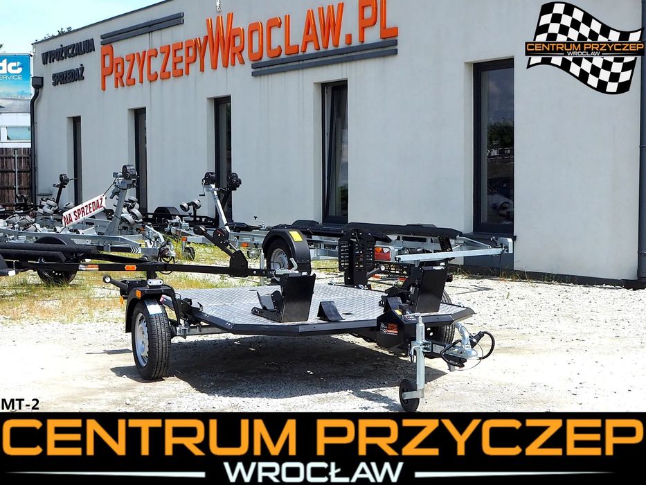 Lorries MT-2 / MOTOCYKLOWA / OPUSZCZANA / POD 2 MOTOCYKLE / DMC 750 KG  Nowa / Pod 2 motocykle / Opuszczana / DMC 750 KG