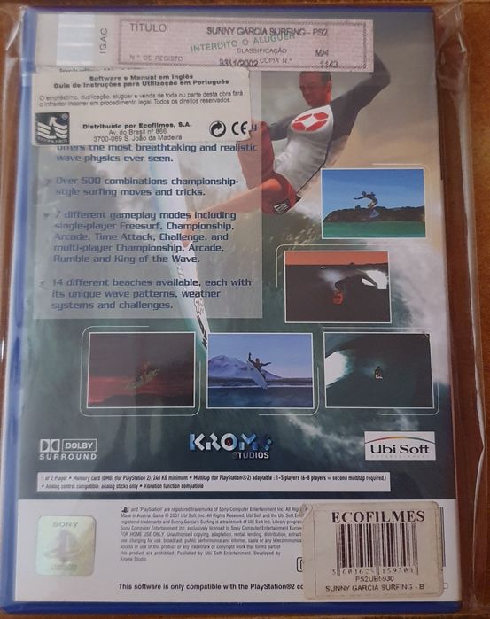 Sunny Garcia Surfing (PS2)