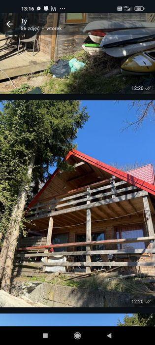Sprzedam działkę i cztery domki 2/8os całoroczne z z Kominkami plus 2/6osob  z Kominkami 72-500 Międzyzdroje Kolonijna