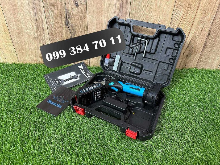 Секатор акумуляторний Makita DMT50BL з індикатором різів 1 Акумулятор