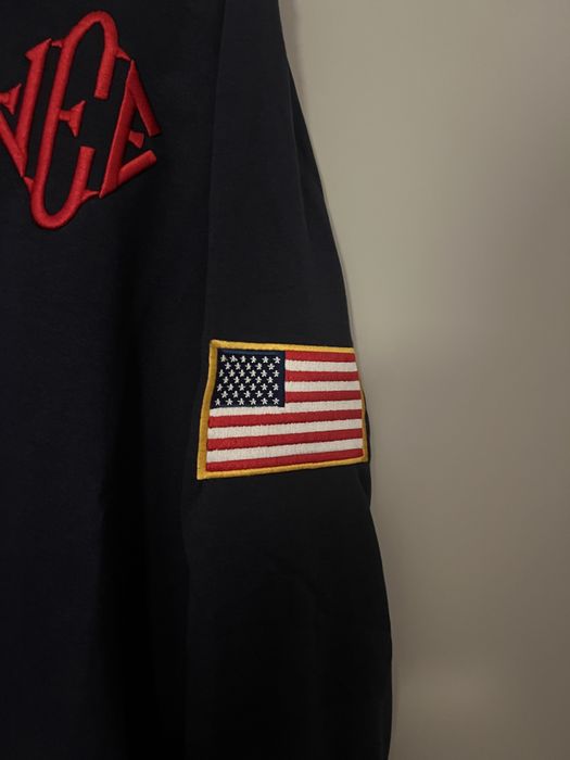 Quarter zip(hoodie) JEE  , USA flag , M