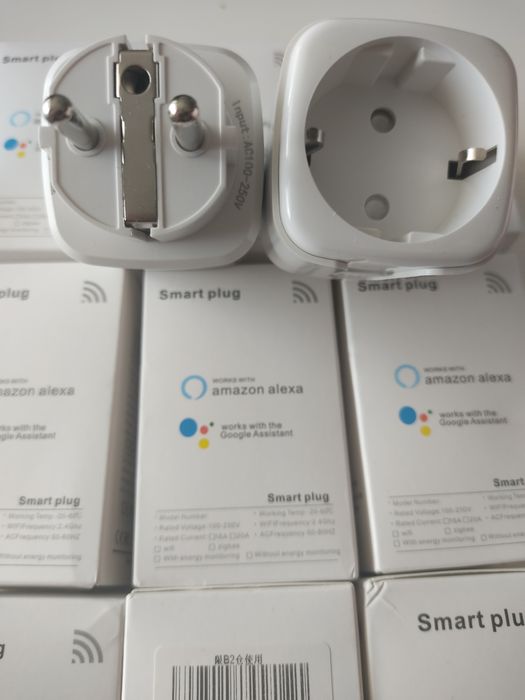 Inteligentne gniazdo Wifi Tuya 16A pomiar energii licznik smart home