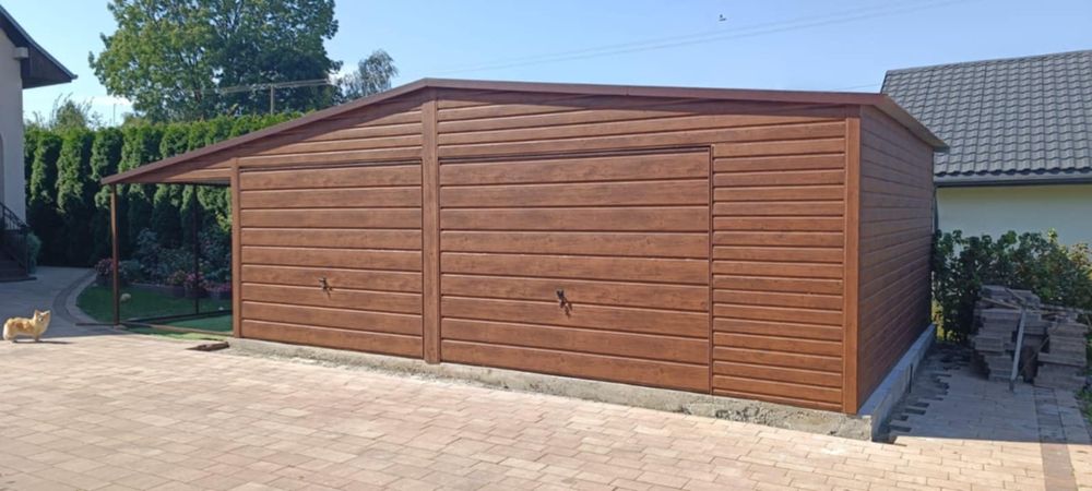 Garaz blaszak Drewnopodobny