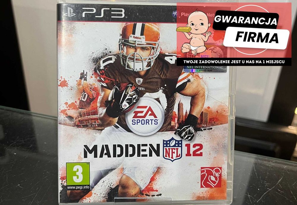 Gra PS3 Madden NFL 12 | Używana | Sprawna |