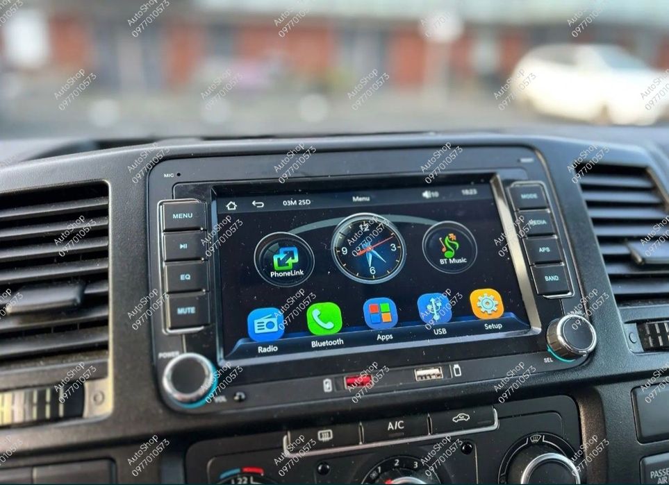 ‼️+2 Камери‼️Магнитола Volkswagen Skoda Seat Golf CarPlay