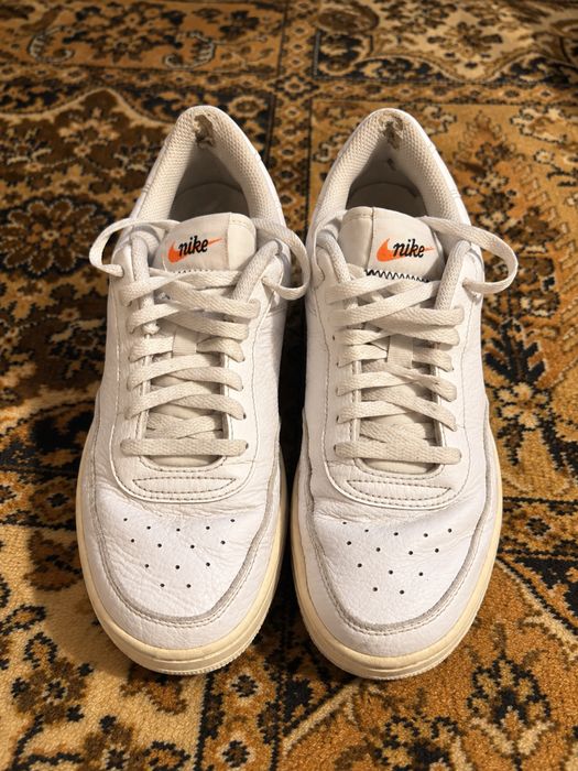 Nike білі шкіряні кросівки / вінтажна модель