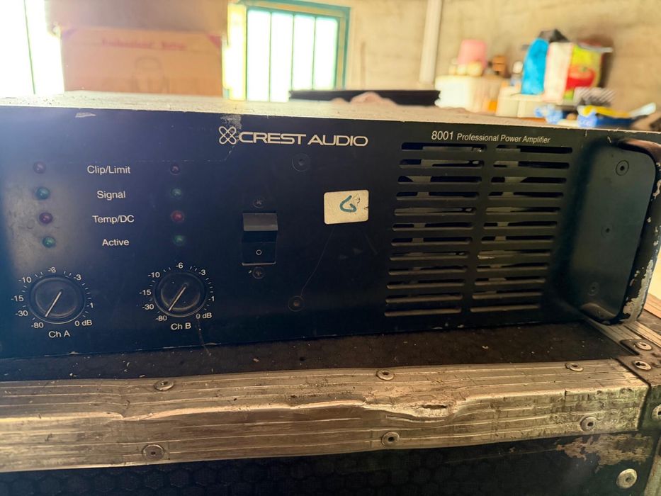 amplificador CREST AUDIO 8001