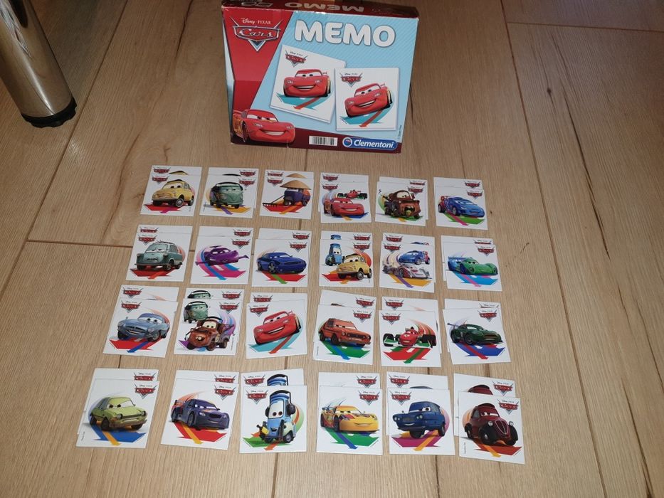 Memo i Piotruś Cars/Auta Disney Clementoni