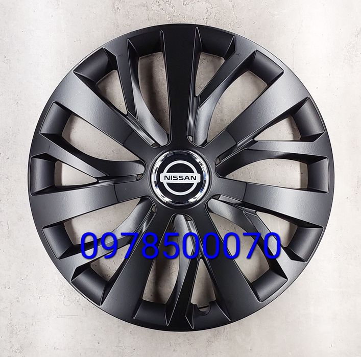 Ковпаки Ніссан R16 Note Qashqai Juke Rogue Leaf Almera Колпаки Nissan