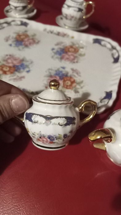 Porcelana conjunto de chá decorativo muito bonito da Sporvil