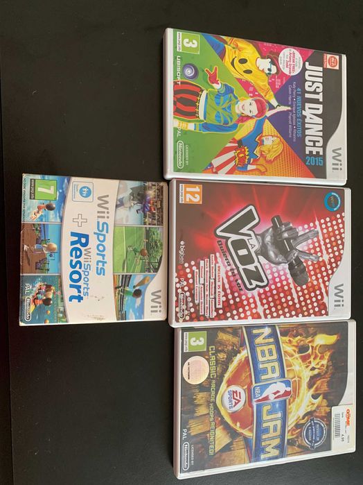 Consola Wii Preta completa + Extras. , Preto, Modelo No.RVL-001 (EUR).