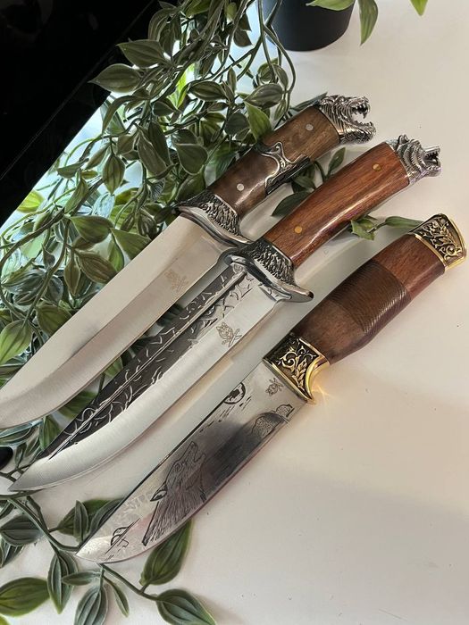 Охотничий нож, нож ручной работы